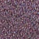 Miyuki rocailles kralen 11/0 - Transparent smoky amethyst ab 11-256